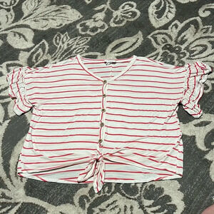 Jeanette plus cute summer top. Excellent condition